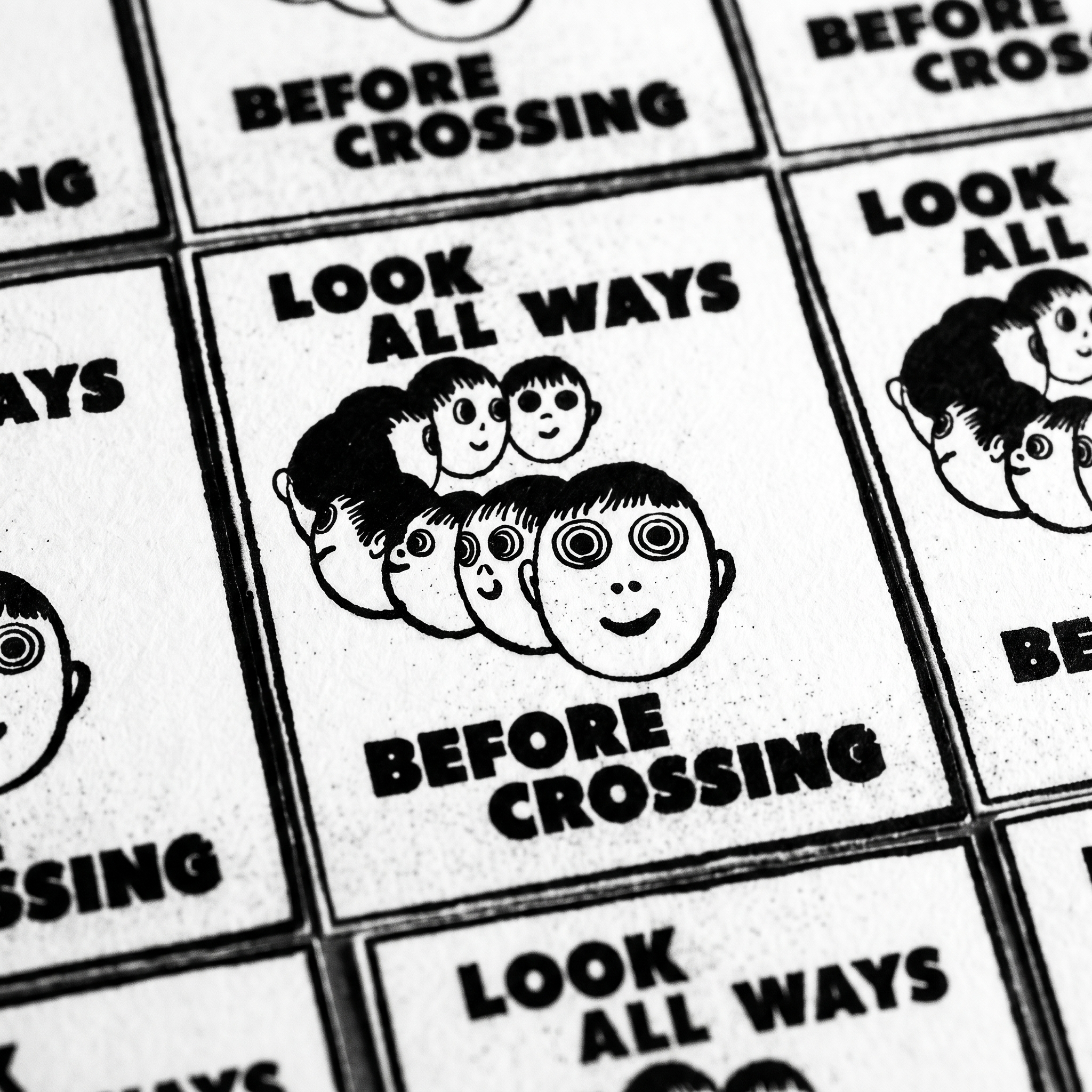 LOOK ALL WAYS